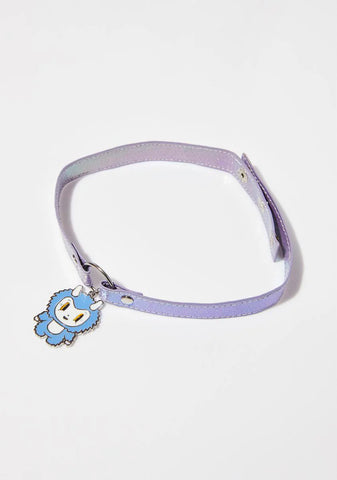 Abominally Cute Yeti Choker Necklace