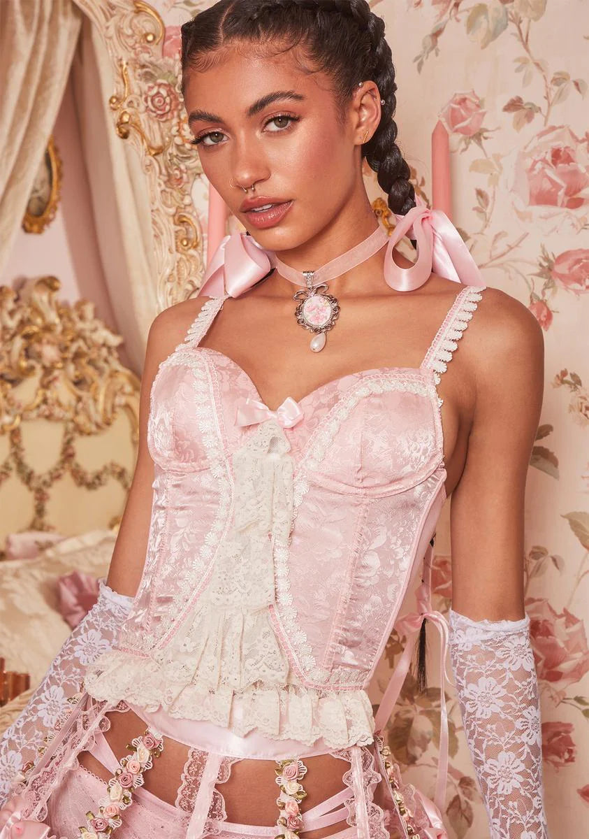 Lady Luxury Bustier Top