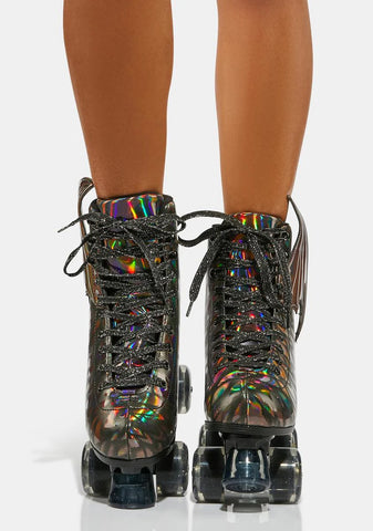 Dragon Dream Holographic Roller Skates