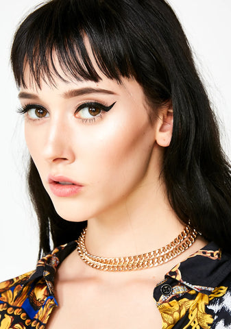 Stay Golden Chain Choker