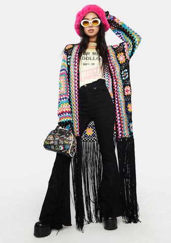 Be The Change Crochet Duster