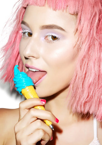 Soft Serve Ice Cream Pen - Yellow