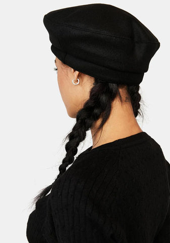 Satan Loves You Logo Beret