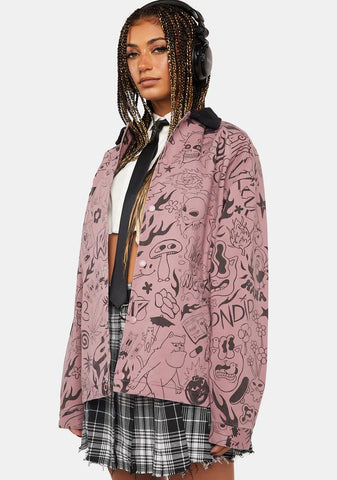 We Don't Care Coaches Jacket