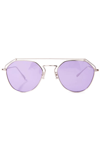 Lilac Stephanie Transparent Sunglasses