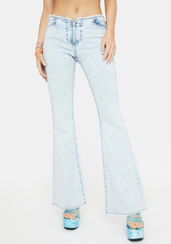 Throw It Back Flare Jeans
