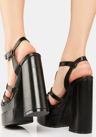 Running Paradise Platform Heels