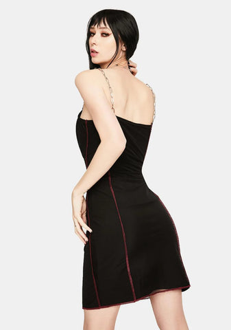 Craft Mesh Mini Dress