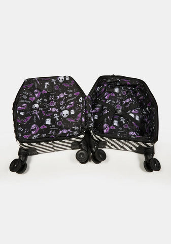 Slightly Sinful Rolling Suitcase