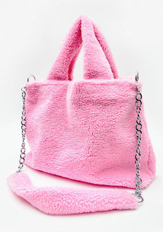 Sweet Funky N' Fresh Fuzzy Tote Bag