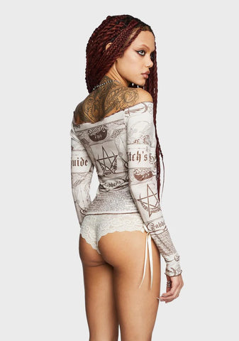 A Witch's Brew Cropped Tee