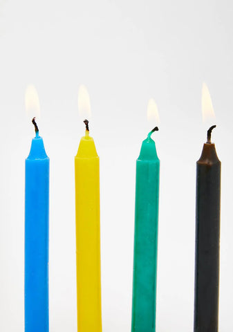 Enchant Me Colored Candle Set