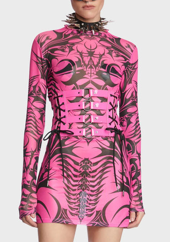 Integrity Lies Within Corset Belt