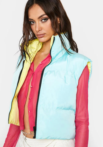 Groovy Feel The Chill Reversible Vest