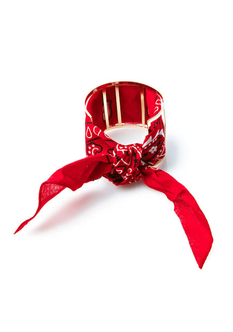 Fiery Throwdown Bandana Cuff