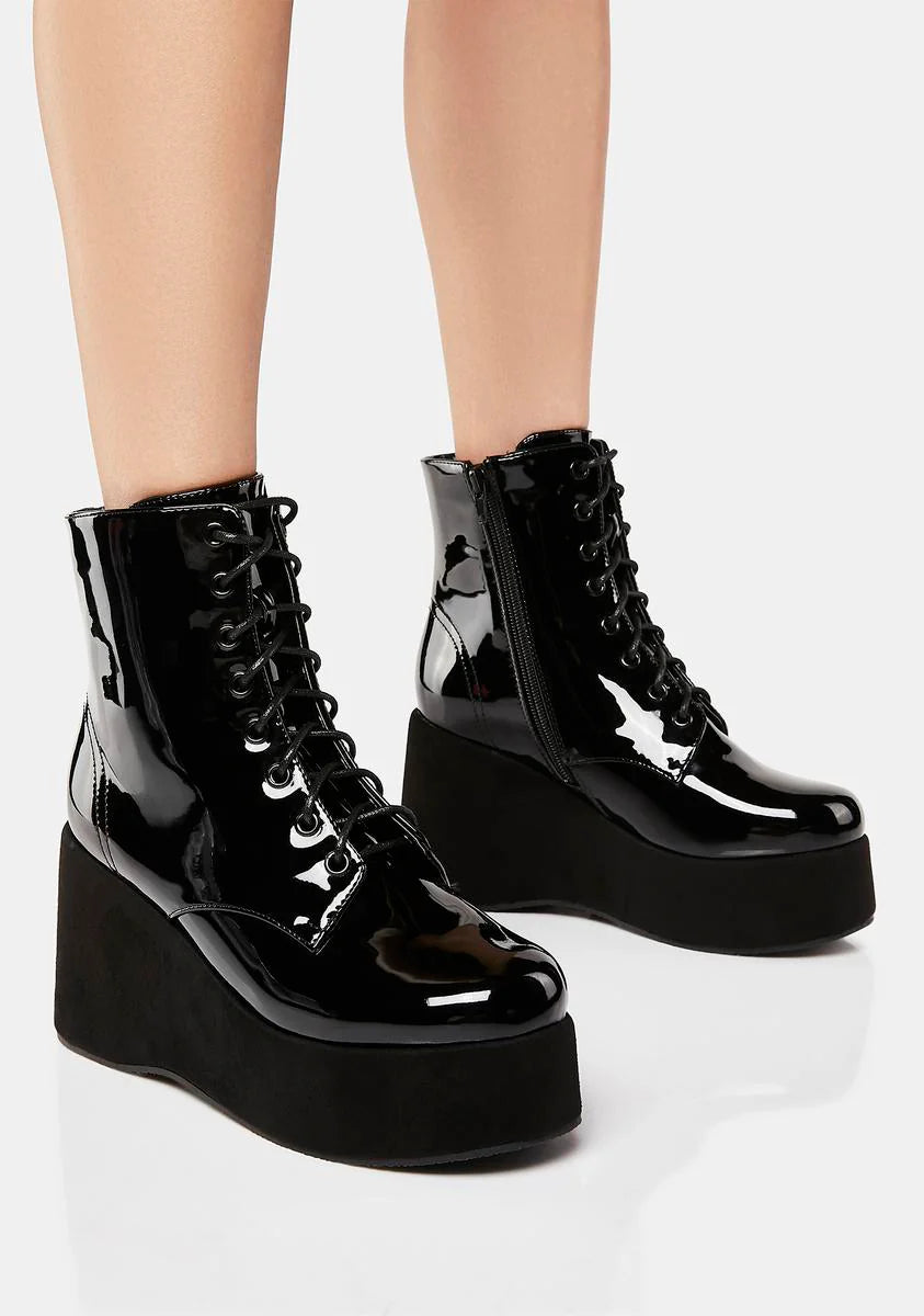 Wicked Literally Living Platform Boots