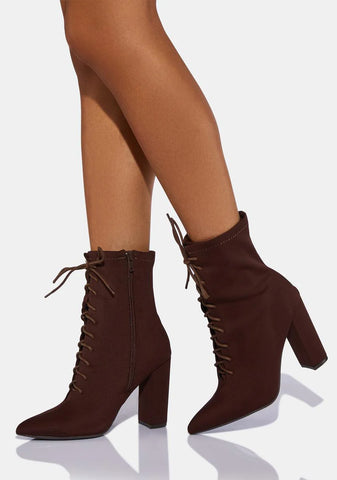 Umber Mesmerized State Suede Boots