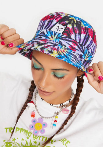Lord Nermal Tie Dye Bucket Hat