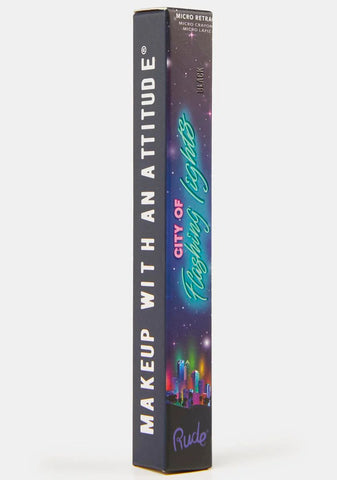 Black Micro Retractable Liner