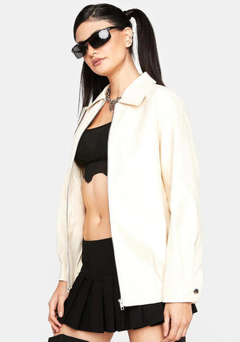 Rebound You Vegan Leather Jacket