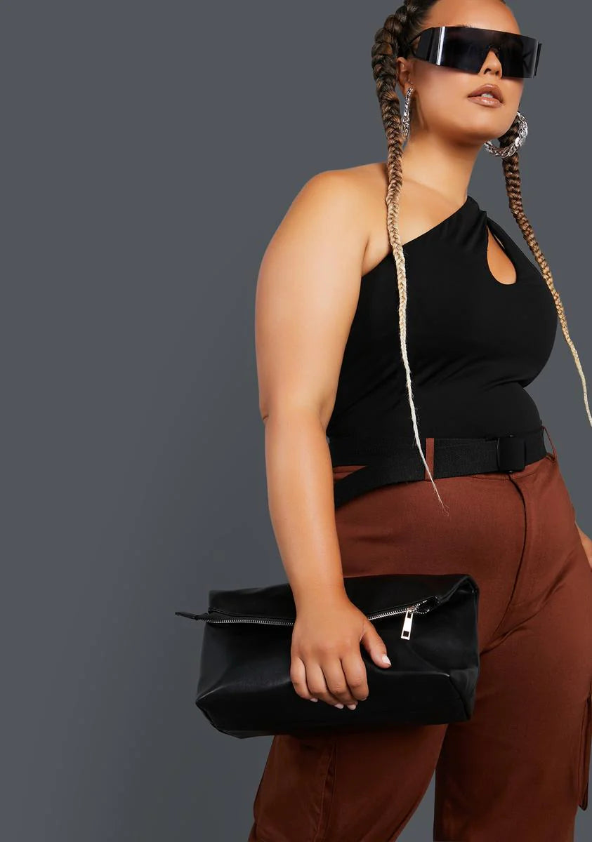 The Aria Slouchy Clutch Bag