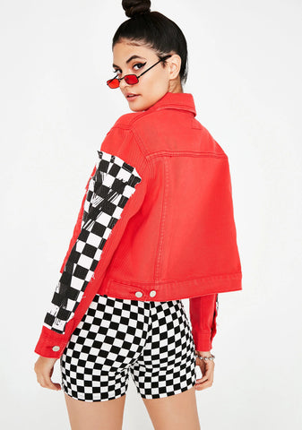 Take Control Checkered Jacket