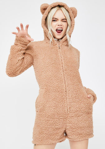 Claw N' Order Teddy Romper