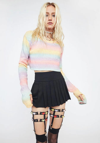 Stealing Glances Bow Garters