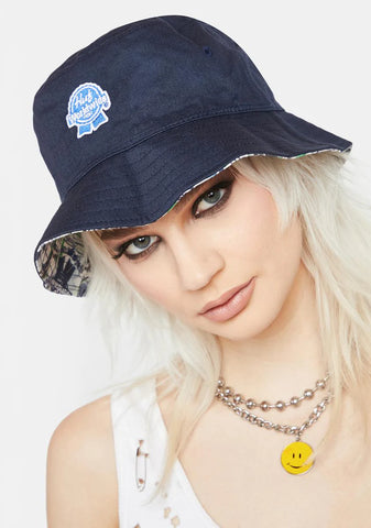 Crushed Reversible Bucket Hat