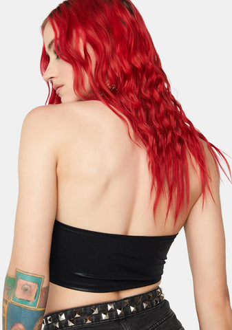 Slick In My Own League Corset Top