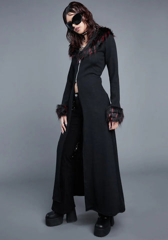 Twisted Thrill Knit Duster