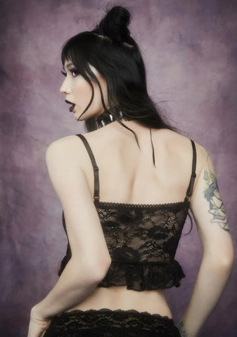 Nettles And Nectar Ruffle Lace Cami Tank