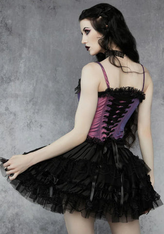 Quiet Soul Satin Corset