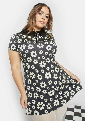 Plus Boo Everybody's Talkin' Mini Dress