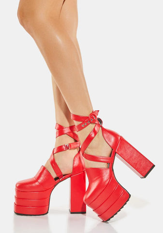 Serious Love Platform Heels