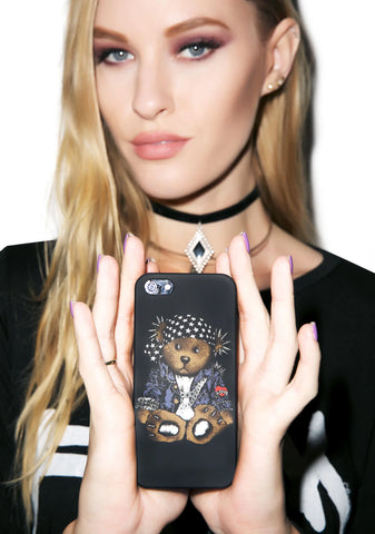 Rocker Teddy iPhone 5 Case