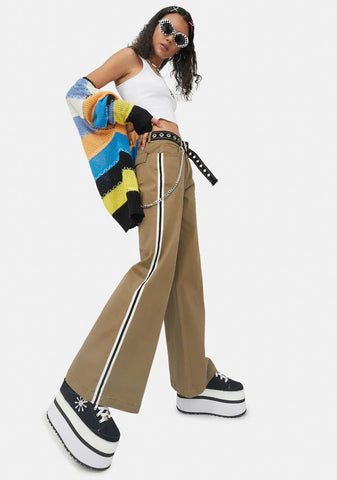 Chasing Pavements Wide Leg Pants