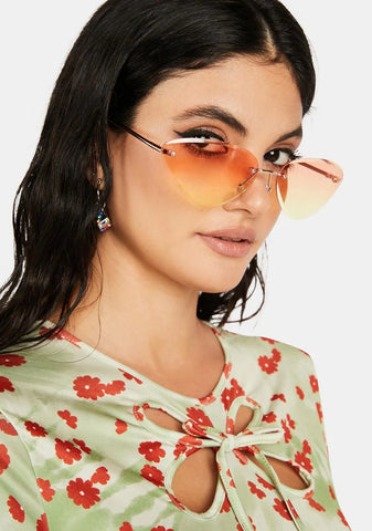 Bitter Penny Cat Eye Sunglasses