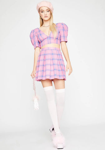 The New Girl Plaid Skirt