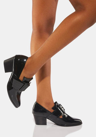 Patent Adora Heeled Loafers