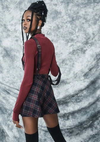 Ties That Bind Suspender Skirt