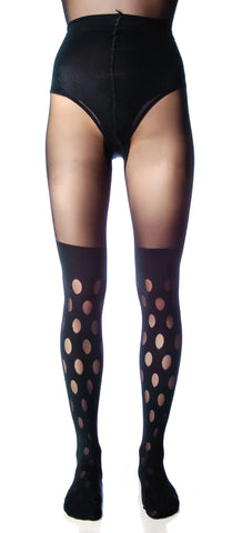 X Pretty Polly Reverse Spot Tights