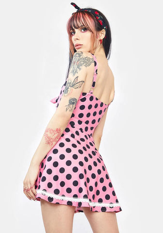 Baby Settle Down Sometime Mini Dress