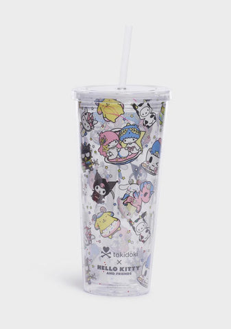 x Hello Kitty And Friends Acrylic Tumbler