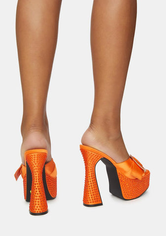 Diva Revolution Rhinestone Heels