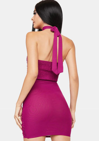 Way Of Love Cut Out Mini Dress