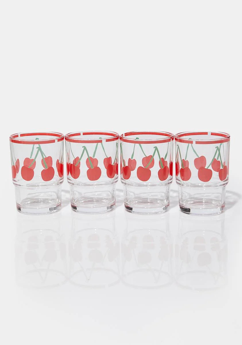 Cherry It Up 4-Cup Set