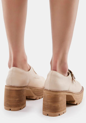 You're A Keeper Platform Oxfords