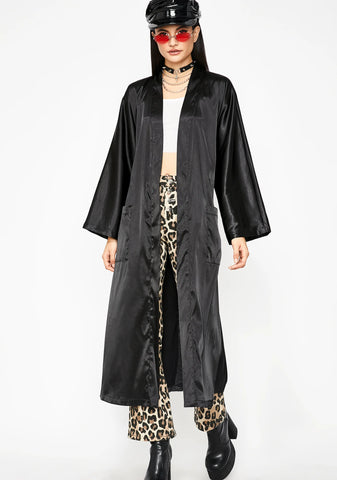 Playgrl Satin Kimono