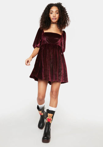 So Devoted Babydoll Dress